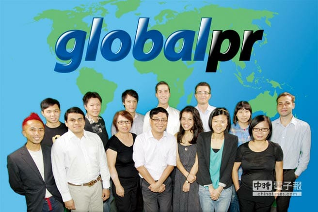 全球公關在台全球化的經營團隊。